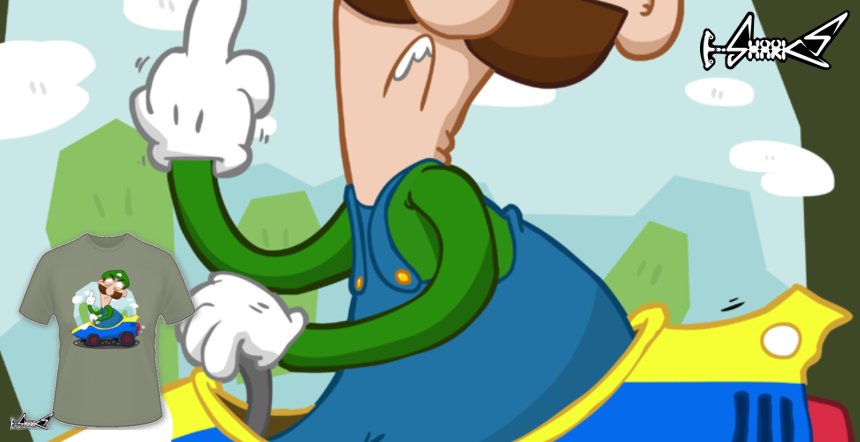 Magliette GreenMan Death Stare - Disegnato da : Niels Beekes