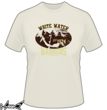new t-shirt white water warriors