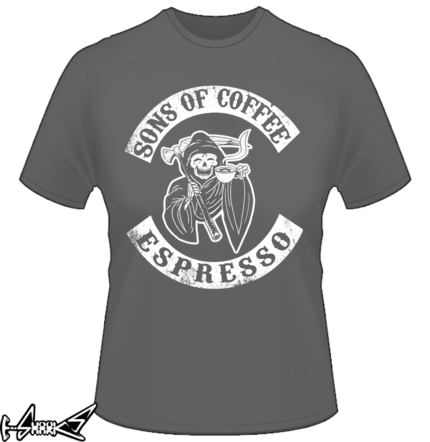 vendita magliette - Sons of #Coffee