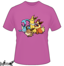 new t-shirt #Eeveelutions