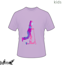 t-shirt Girl on Kick Scooter online