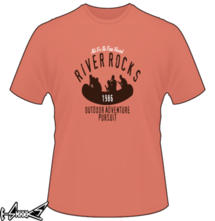 t-shirt river rocks online