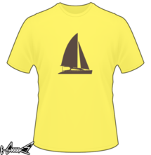 new t-shirt sailing boat