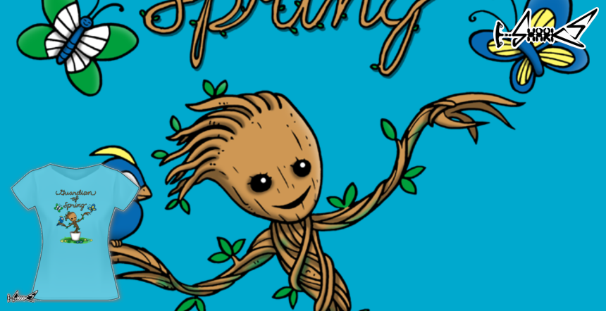 Magliette Guardian of Spring A - Disegnato da : Boggs Nicolas