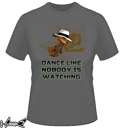 vendita magliette - #dance like nobody is #watching