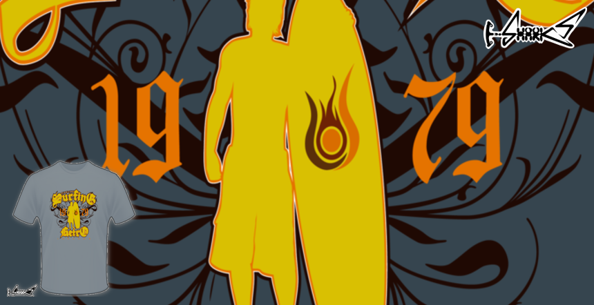 Magliette Surfing Retro Legends - Disegnato da : Old Style Designer