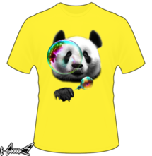 new t-shirt Panda Bubble