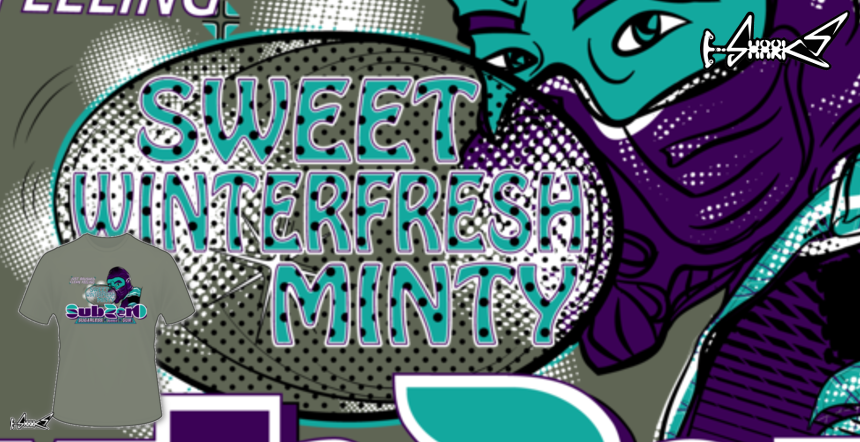 Sub-Zero Winterfresh Minty T-shirts - Designed by: SubZeroShirt