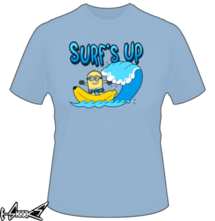 new t-shirt Banana Surfing