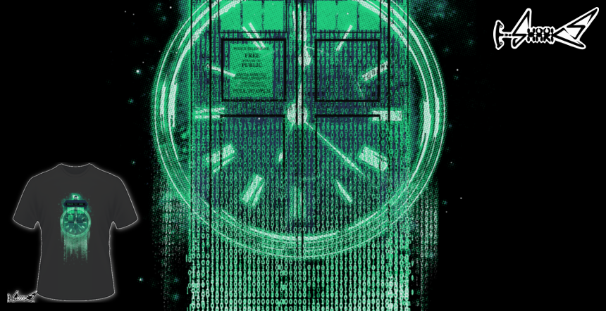 tardis matrix T-shirts - Designed by: Branko Ricov