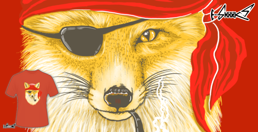 Foxy Pirate T-shirts - Designed by: Harry Fitriansyah