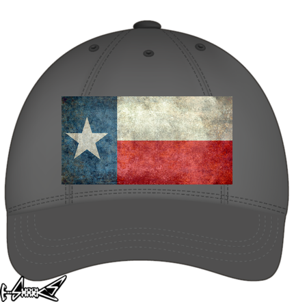 Vintage Texas state flag