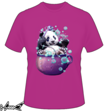 new t-shirt Panda Bath