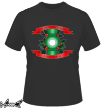 new t-shirt Green Christmas Lantern