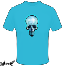 new t-shirt Bulb Skull
