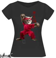 new t-shirt KUNG-FU CAT