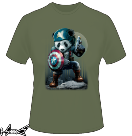 vendita magliette - Captain Panda