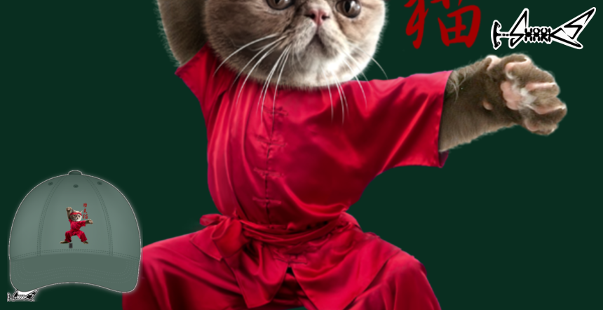 KUNG-FU CAT Hats - Designed by: ADAM LAWLESS