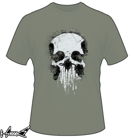 vendita magliette - #zombie #skull