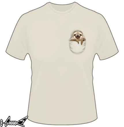 vendita magliette - Sloth in my Pocket