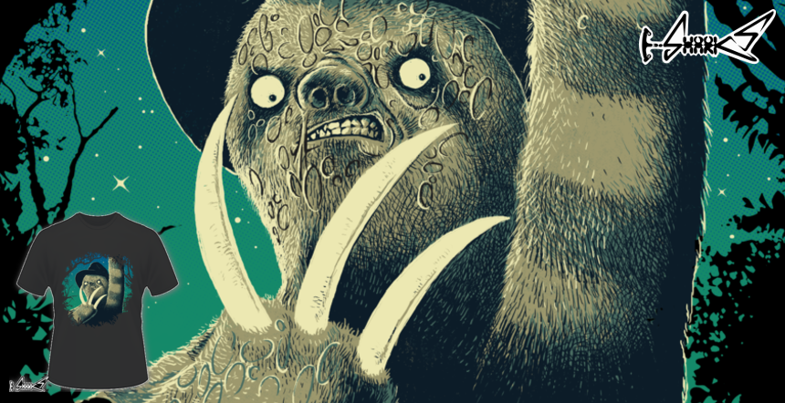Sloth Freddy T-shirts - Designed by: Branko Ricov