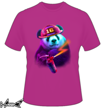 t-shirt Panda Firefighter online