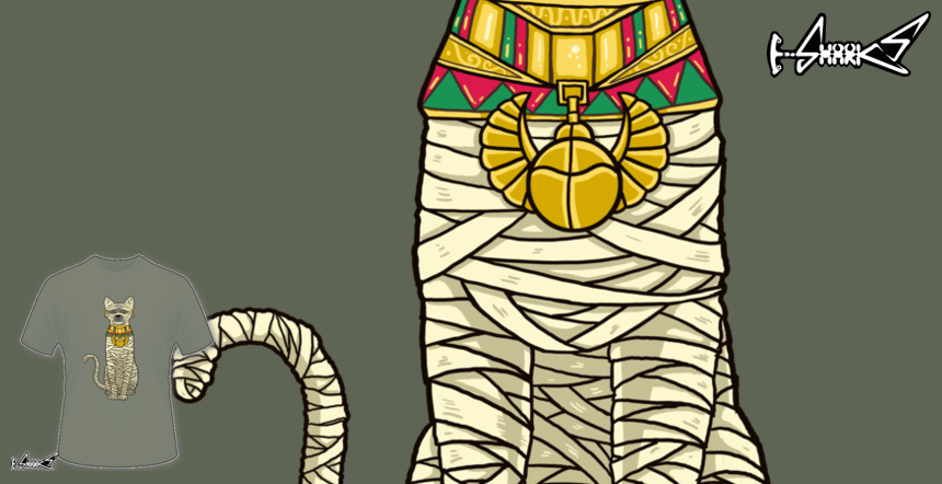 Ancient cat T-shirts - Designed by: Harry Fitriansyah