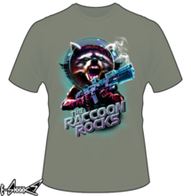 t-shirt Raccoon Rocks online