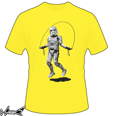 vendita magliette - Stormtrooper Skipping