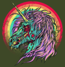 magliette t-sharks.com - unicorn zombie