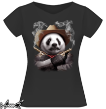 t-shirt PANDA CROSSGUNS online