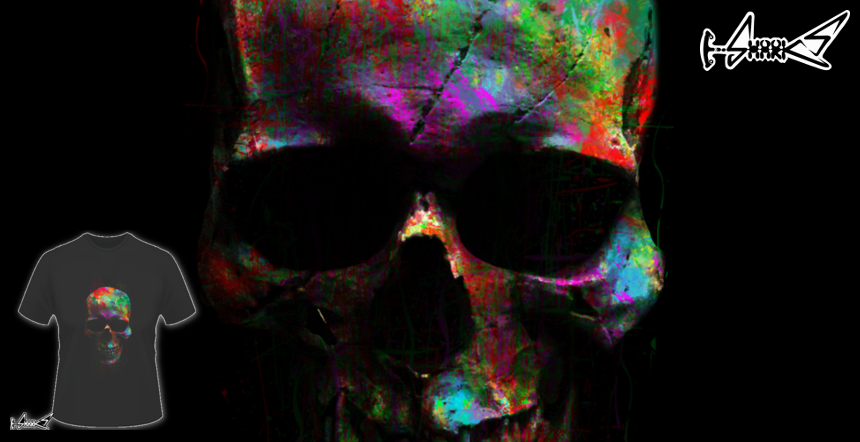 Radiant Skull T-shirts - Designed by: Lou Patrick Mackay