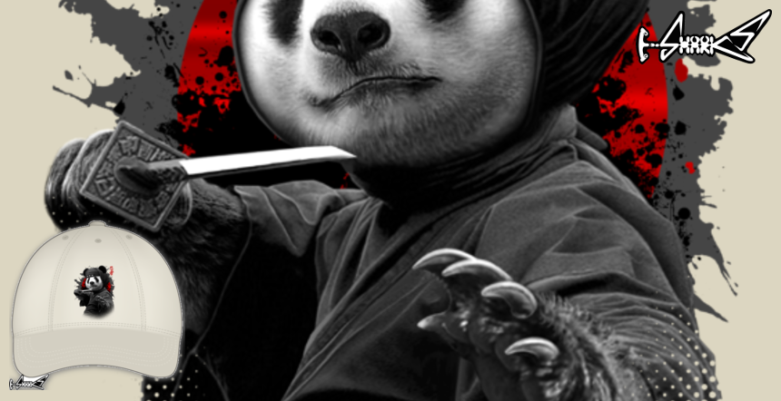 NINJA PANDA Hats - Designed by: ADAM LAWLESS