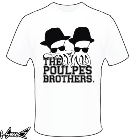 vendita magliette - The Poulpes Brothers