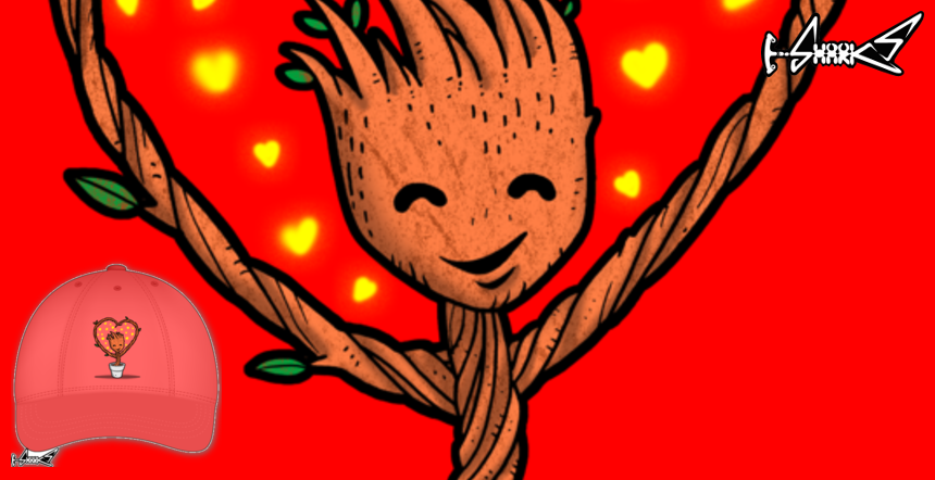 Groot Loves You Hats - Designed by: Boggs Nicolas
