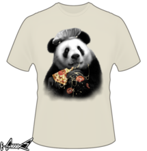 new t-shirt Panda Loves Pizza