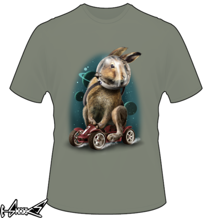 vendita magliette - Rabbit Space Racer
