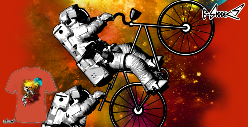 Cycle to the Moon T-shirts - Designed by: ADAM LAWLESS