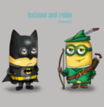 magliette t-sharks.com - Batman and Robbin (hood)
