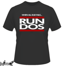 new t-shirt RUN DOS
