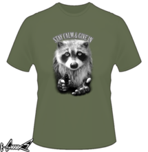 t-shirt Stay Calm - Give In online
