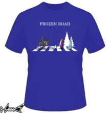 t-shirt Frozen Road online