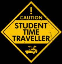 magliette t-sharks.com - Student Time Traveller