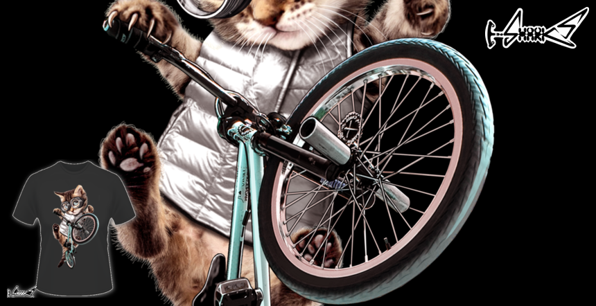 BMX CAT T-shirts - Designed by: ADAM LAWLESS