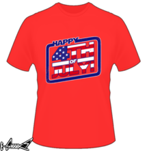 t-shirt Happy 4th of July online