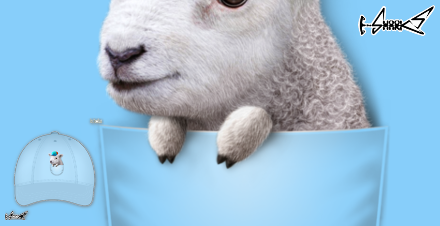 POCKET LAMB WITH HAT Kids Products - Designed by: ADAM LAWLESS