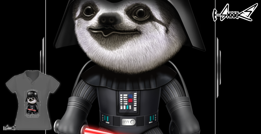 Magliette SLOTH WARS - Disegnato da : ADAM LAWLESS