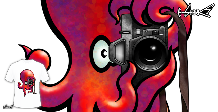 Cephalographer T-shirts - Designed by: Super Poulpe
