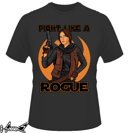 vendita magliette - Fight like a Rogue