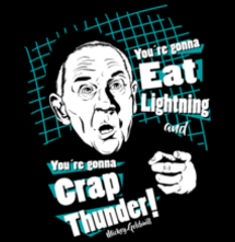 magliette t-sharks.com - eat lightning, and crap thunder - Mickey